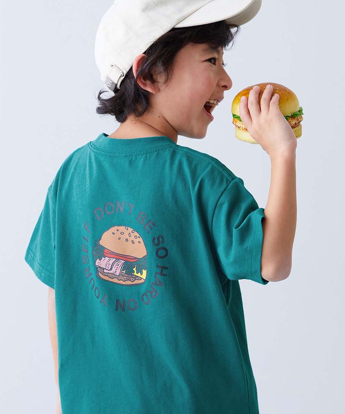 日本 devirock - 純棉定番短袖上衣-薯條-胡蘿蔔橘