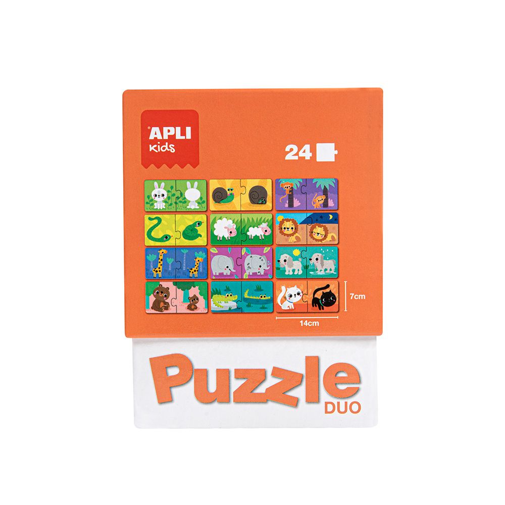 西班牙 APLI - 二分之一拼圖-對比關係