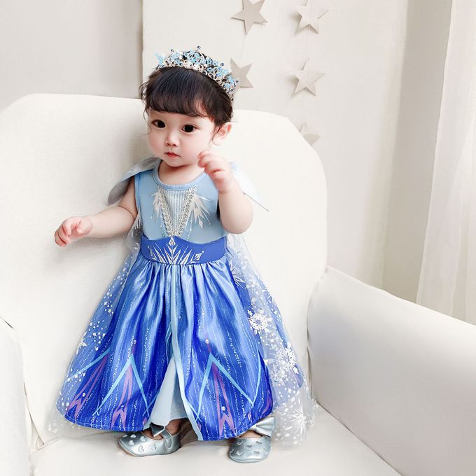 冰雪女王雪花洋裝