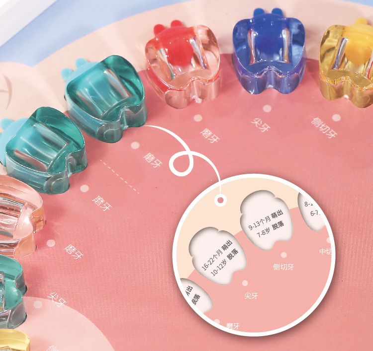 寶寶乳牙收藏盒-女生款-粉色 (27x23cm)