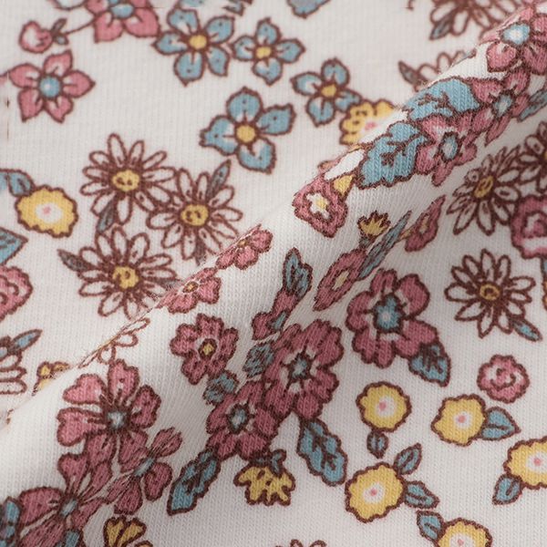 日本 petit main - 百搭女孩合身內搭褲-桃粉