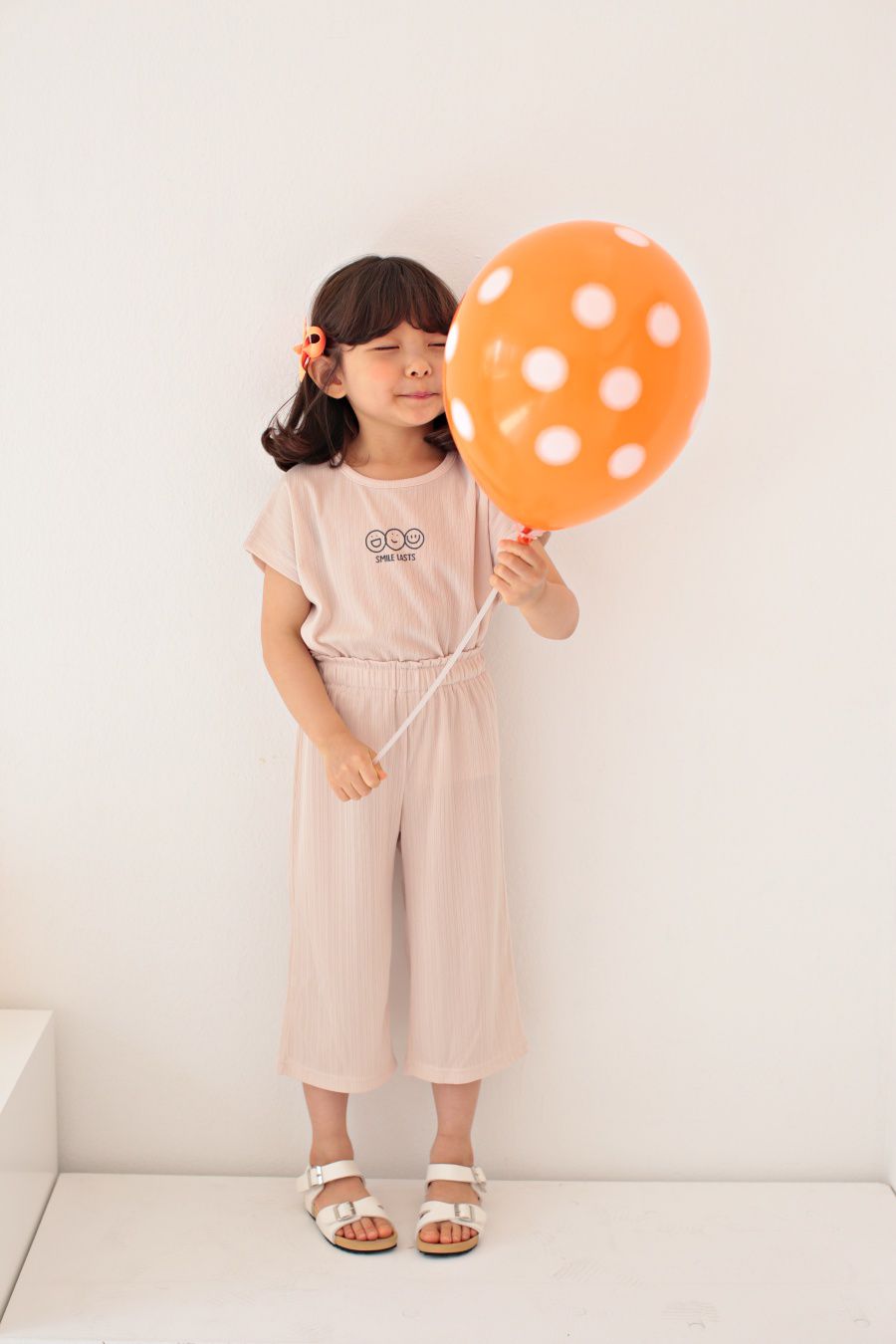 韓國 Dalla - 三個笑臉涼感套裝-杏