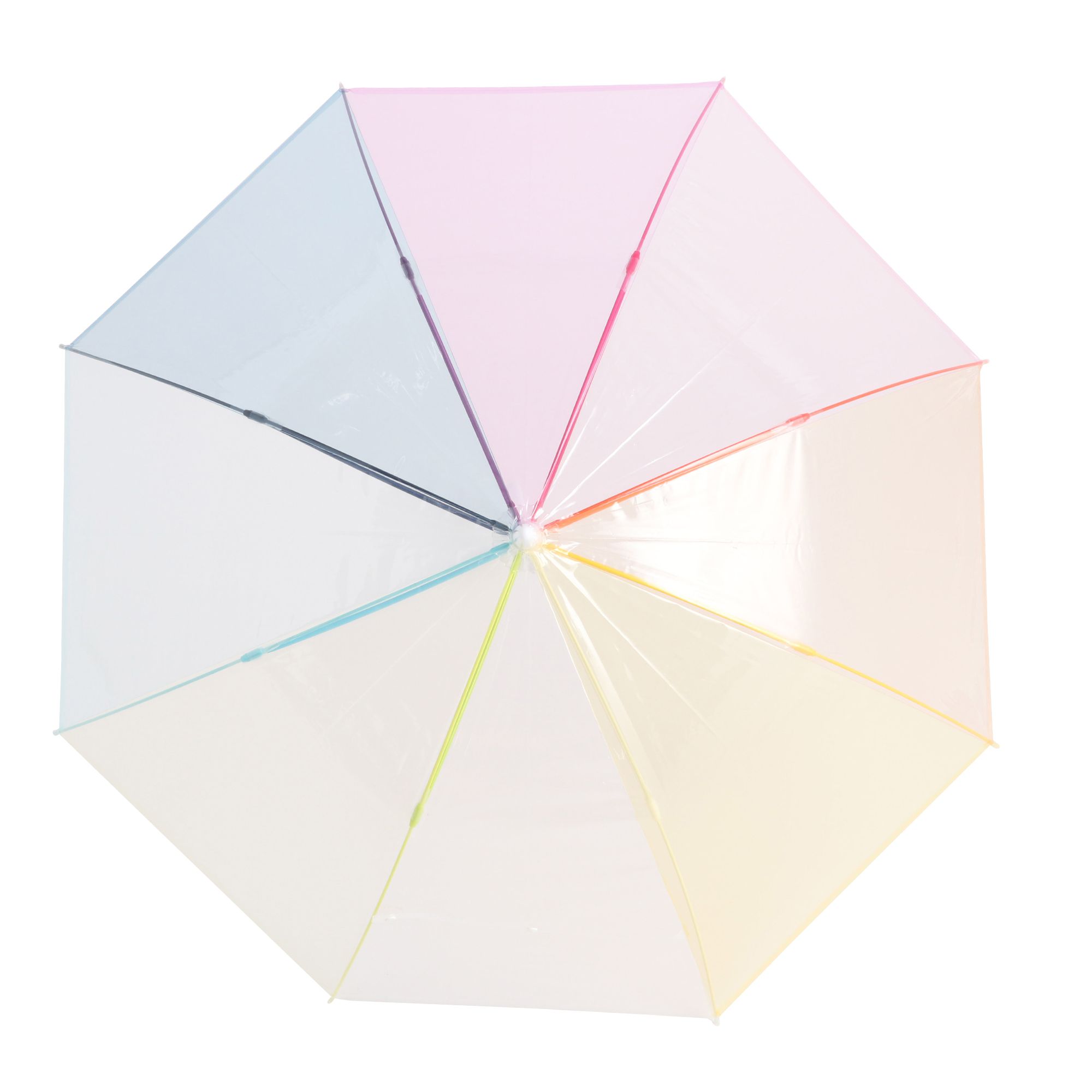 日本Caetla - Evereon 可替換式環保輕量傘-彩虹系列-白色