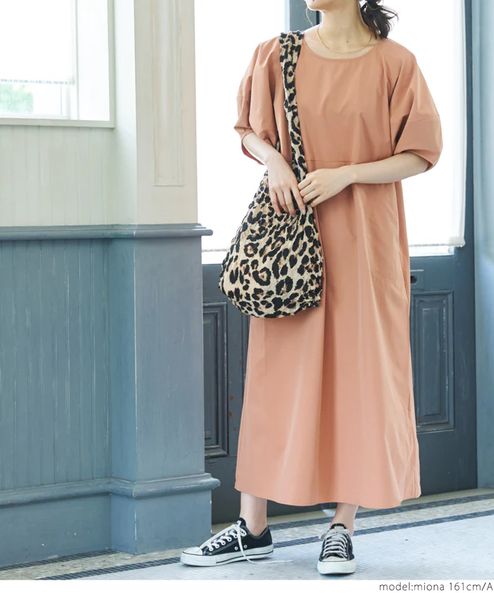 日本 COCA - 泡泡皺褶伸縮容量環保袋-肩背/側背款-斑馬紋