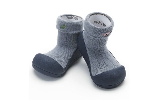 韓國 Attipas - 襪型學步鞋-動物之森-無尾熊