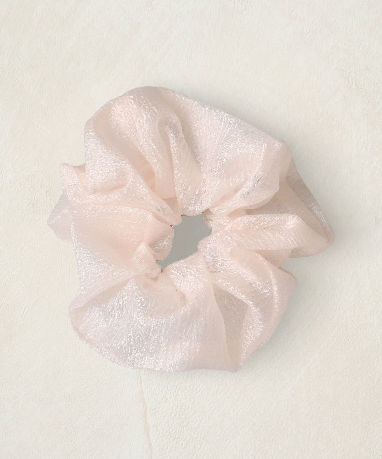 日本 Lattice - 質感皺縮光澤感大腸圈/髮圈-綠松石