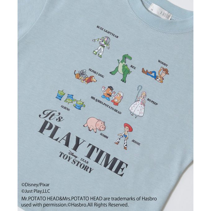 日本 b-ROOM - 聯名限定 短袖上衣-玩具圖鑑-白