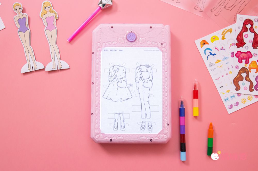 甜甜價入手 ✿ 噴畫藝術家、韓國時尚造型組、迷你繽紛貼紙機