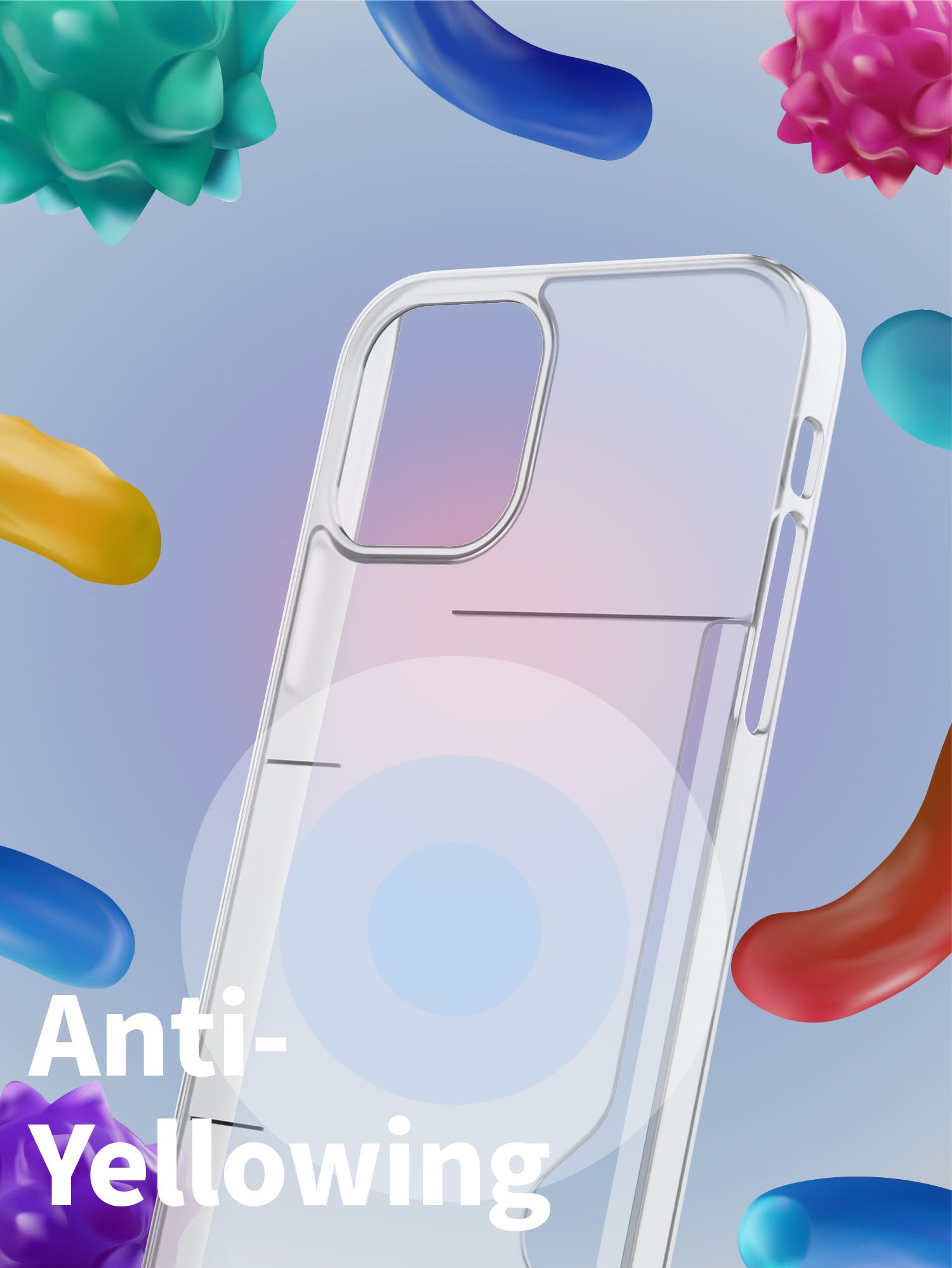 韓國 SHARON6 - 設計款防摔手機殼-繽紛花園