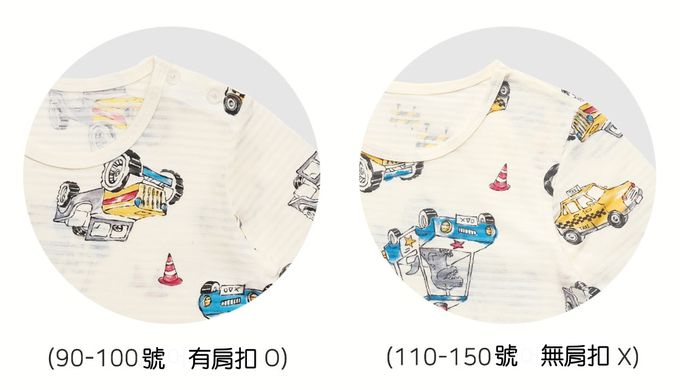 韓國 Mellisse - 韓製輕薄透氣7分袖家居服(無螢光棉)-草莓