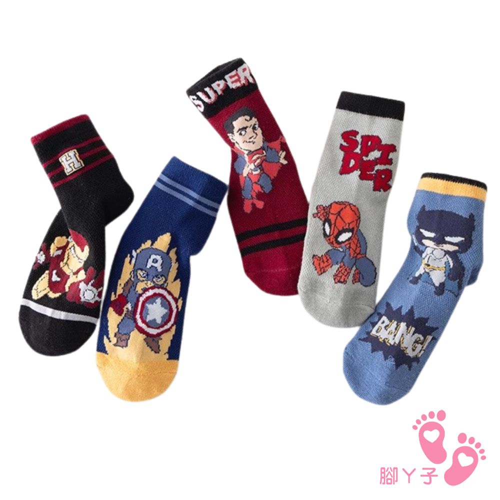 幼/兒童透氣網眼襪 童襪 襪子 棉襪 兒童襪-熱血英雄