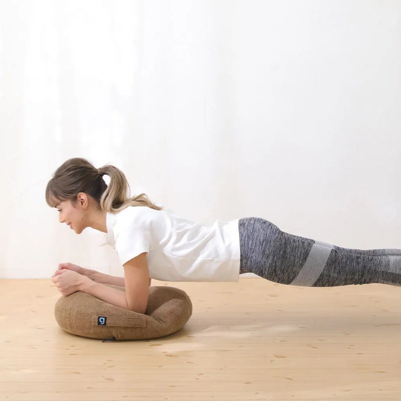 日本gymterior - 充氣平衡坐墊-可可 (大)