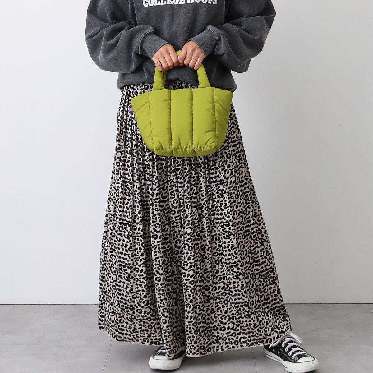 日本 COOCO - 衍縫鋪棉雲朵手提包-亮橘 (W20*H18*D14cm)