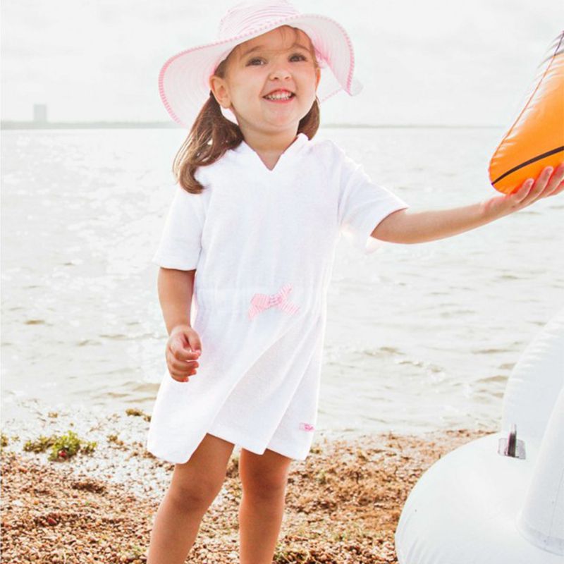 美國 RuffleButts - 兒童游泳罩衫/浴巾-小天使