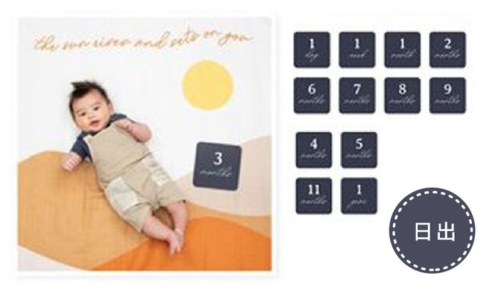 加拿大 lulujo - BABY'S FIRST YEAR 包巾卡片禮盒組-星星