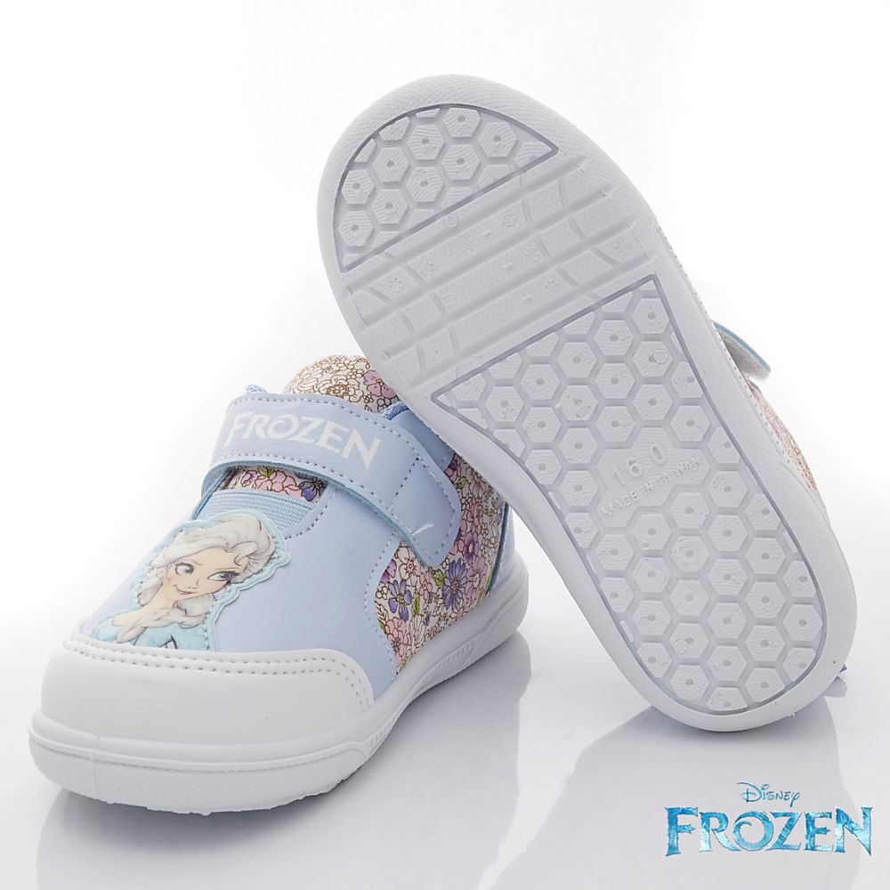 台灣製冰雪奇緣休閒運動鞋(中小童段)-運動鞋-水藍