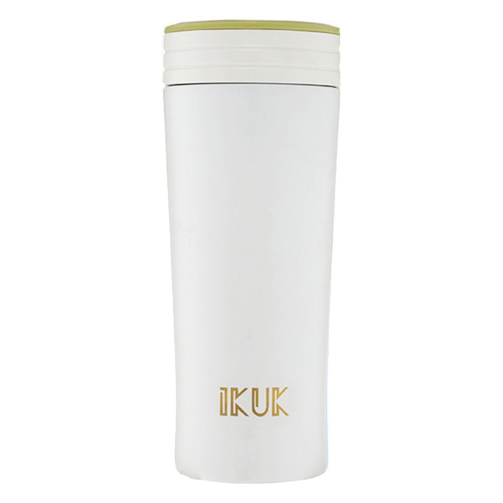 IKUK - 真空雙層內簡約保溫杯-蘋果綠 (300ML)