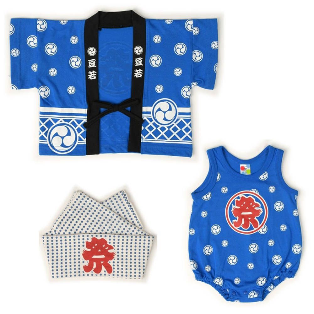 祭典連身衣-藍色