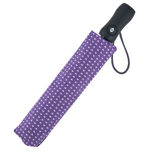 抗UV雙人自動傘-紫戀心漾-480g