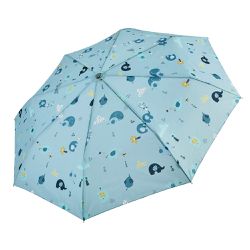 Rainstory - 抗UV隨身自動傘-森林小圓象-315g