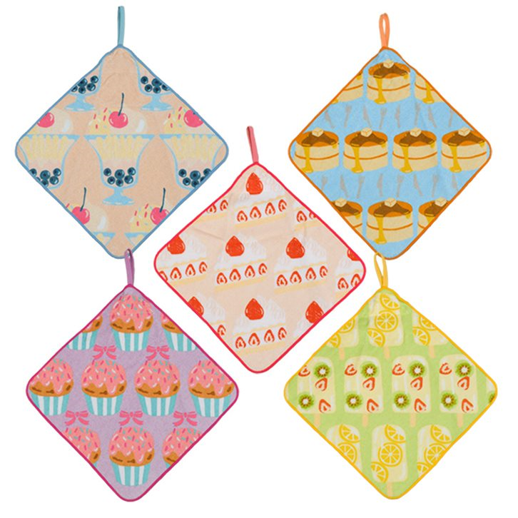 akachan honpo - 擦手巾5件組-甜點