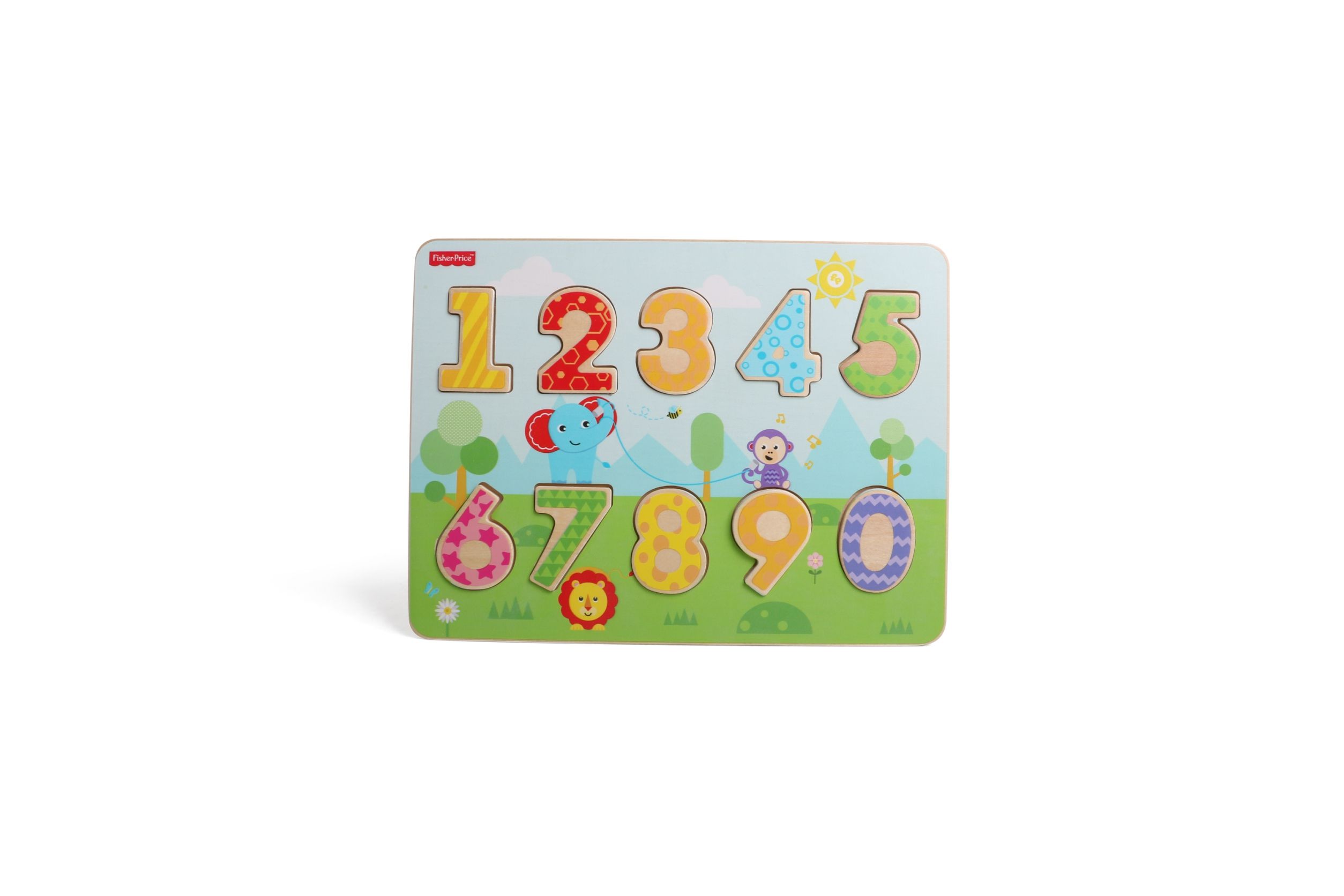 美國Fisher-Price 費雪 - 費雪數字學習拼圖