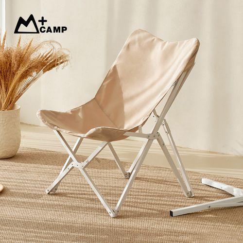 韓國M+CAMP - 戶外露營便攜摺疊式休閒椅(附收納袋)