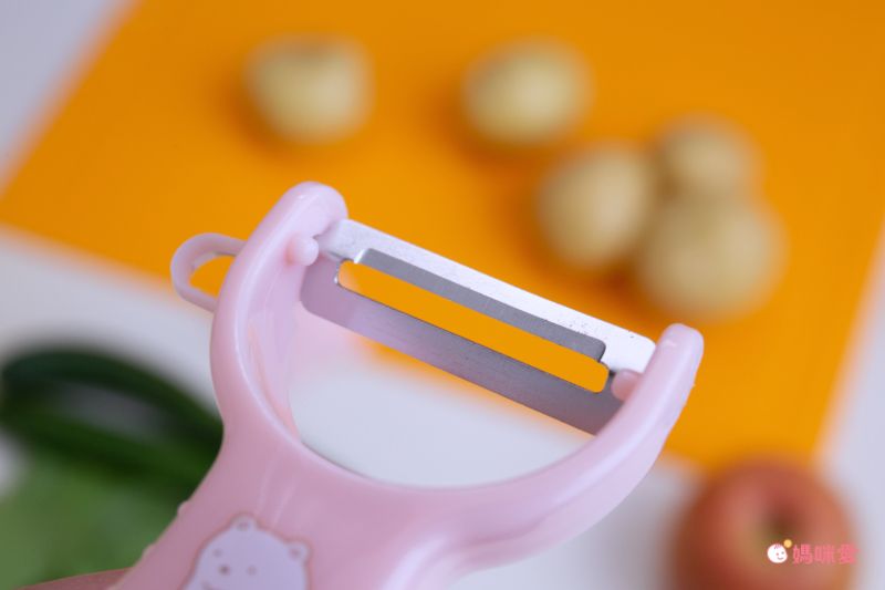 日本 SKATER 代購 - 兒童安全削皮刀-Hello Kitty-白