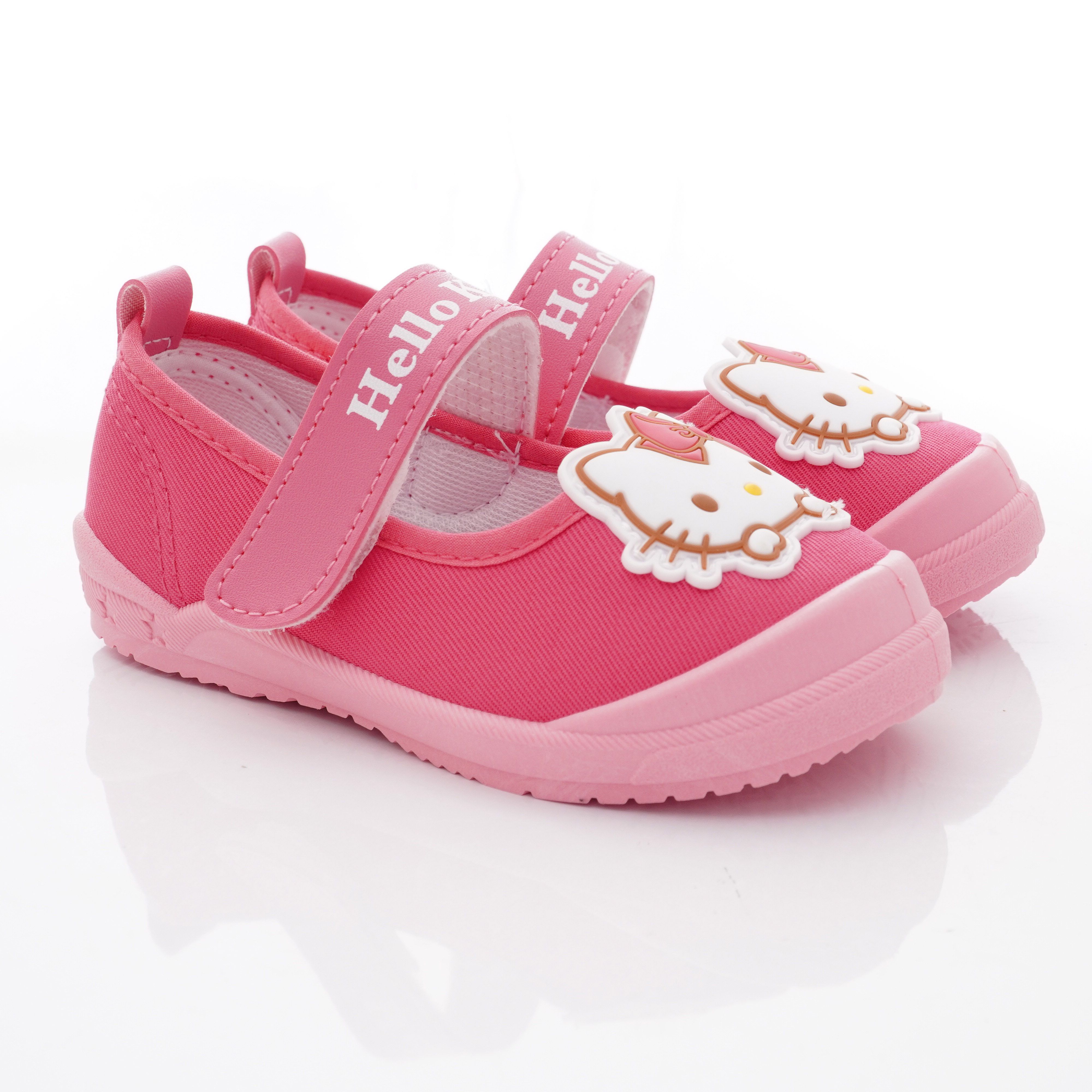 HELLO KITTY - 凱蒂休閒室內/外鞋款(中小童段)-桃紅