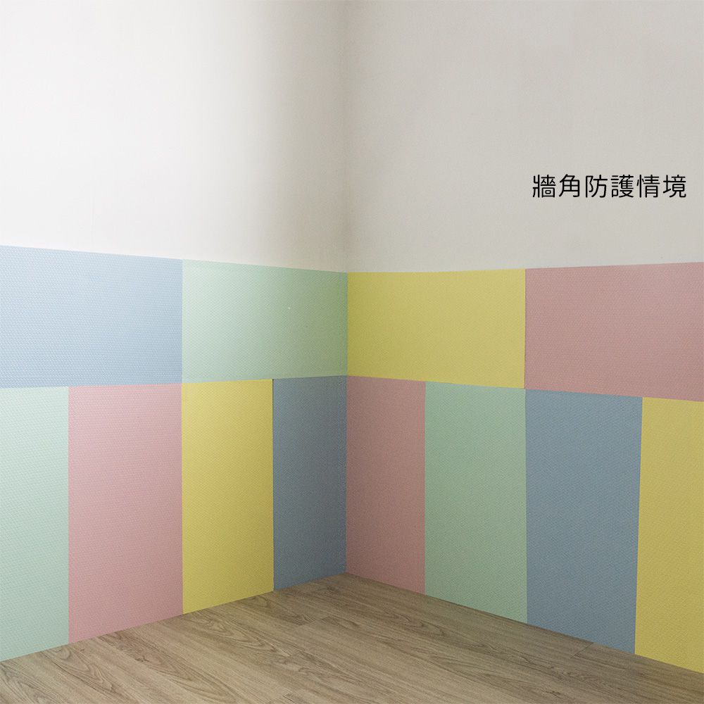 Pato.Pato - EVA無毒防撞壁貼-可可奶茶 (28cm*56cm*2cm)-一包6片裝