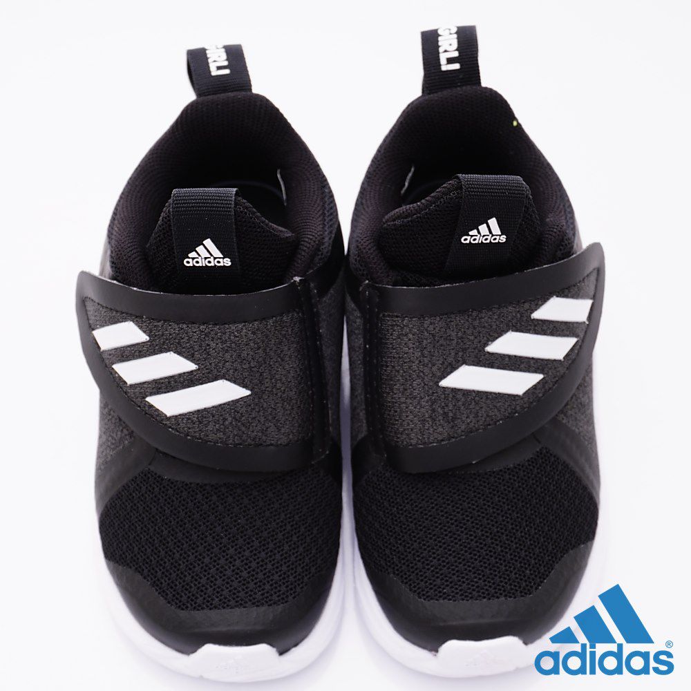 adidas - 愛迪達童鞋-超輕量簡約慢跑鞋(小童段)-黑