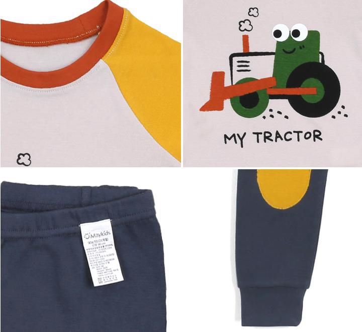 [現貨] ✦ 零碼出清價 ✭ 韓國 Maykids 有機棉長袖家居服/防踢被 ✭