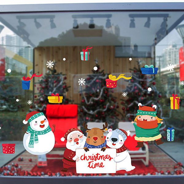 JB Design - 時尚壁貼-聖誕小伙伴XL652 (45cm*60cm)