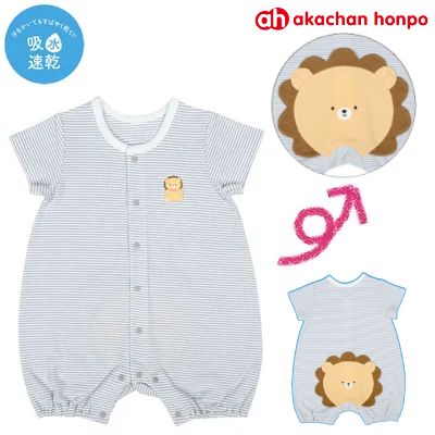 拒絕悶熱！【阿卡將本舖】吸水速乾包屁衣＋造型屁屁，舒適度滿分！