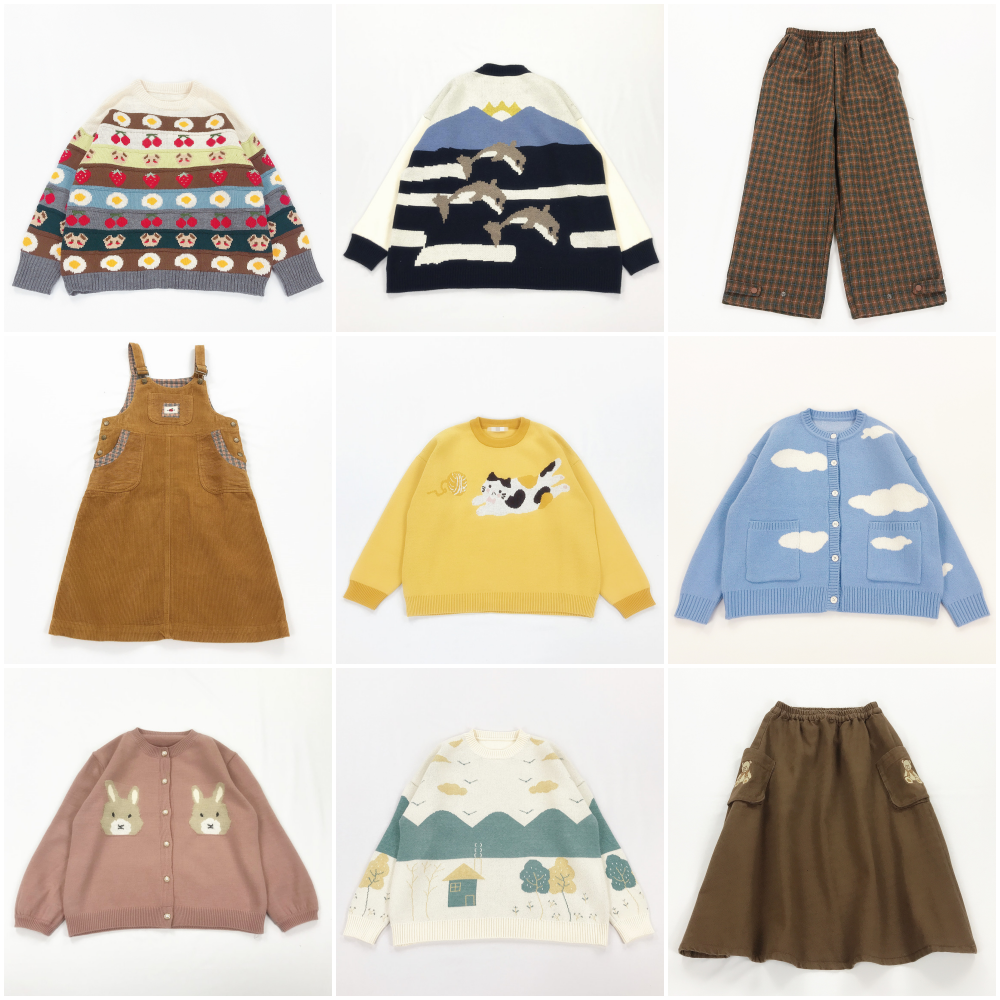 萬年不退流行｜日系原宿古著風針織衫