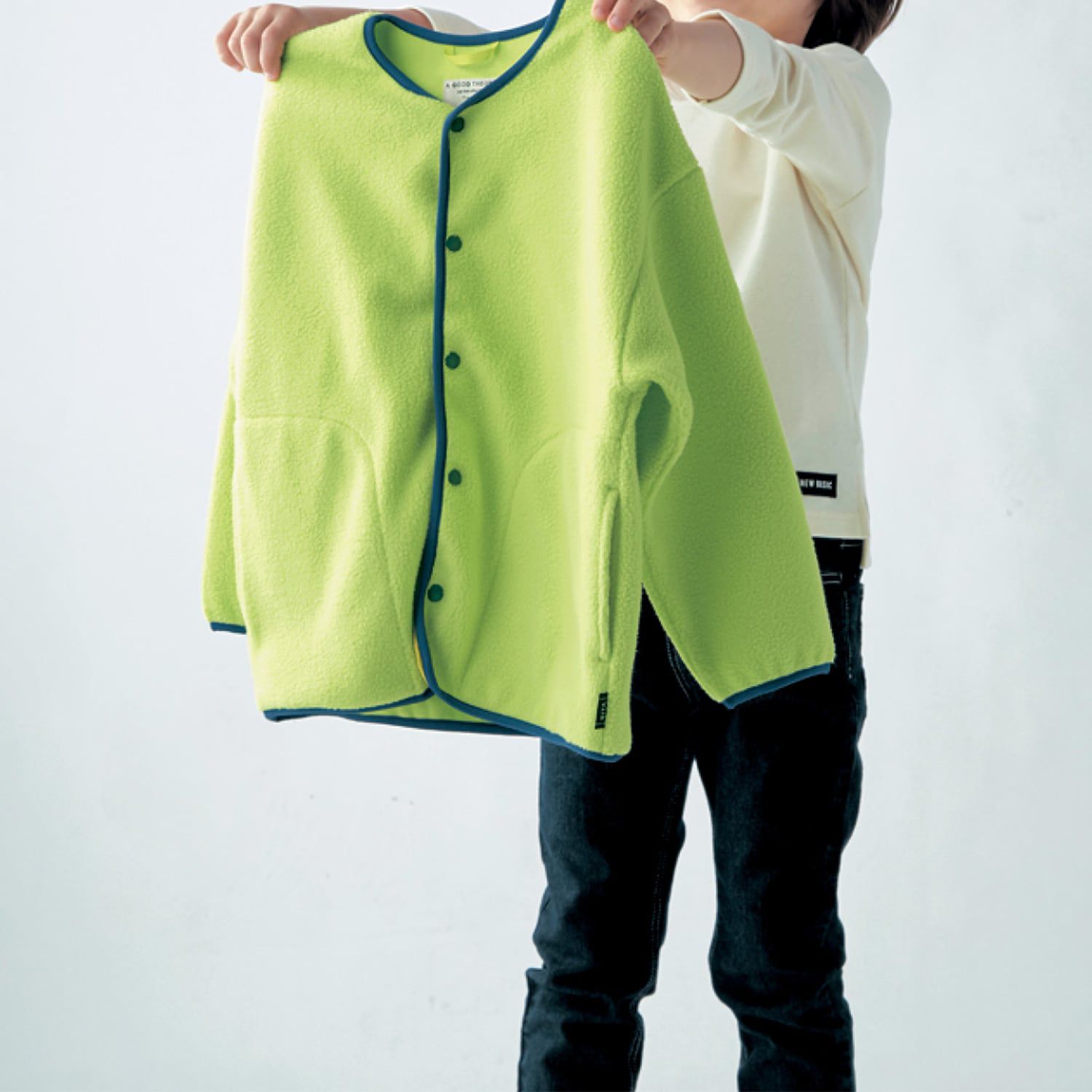 日本千趣會 - 內裡純棉泰迪熊外套-蜜桃粉