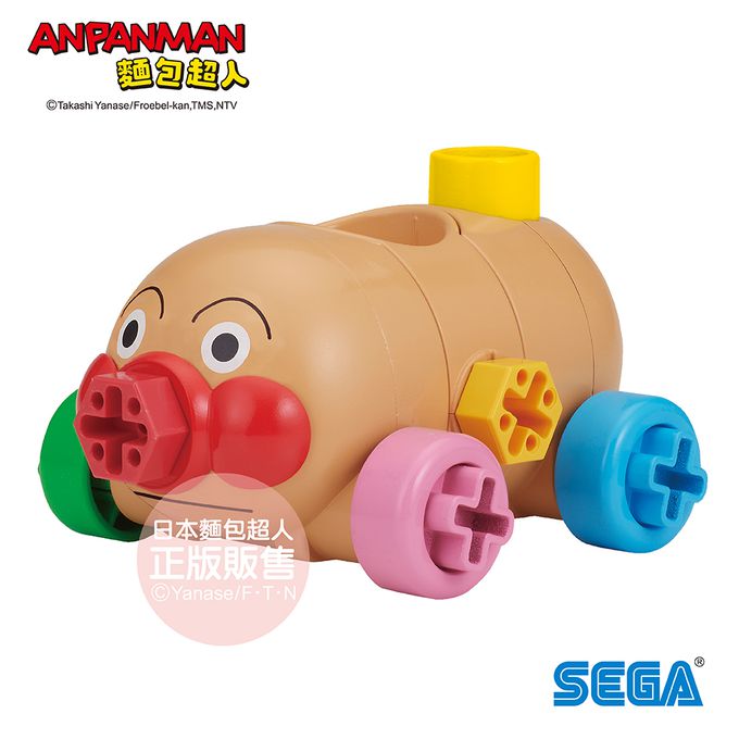日本麵包超人 - 螺絲轉轉DIY~麵包超人號與夥伴們(3歲-)