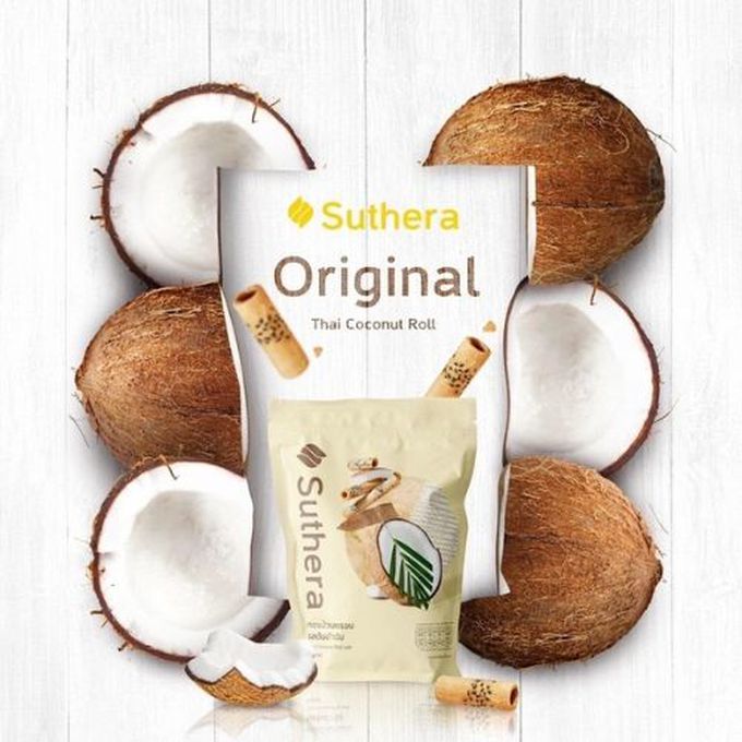 Suthera - 原味椰奶蛋捲 70g