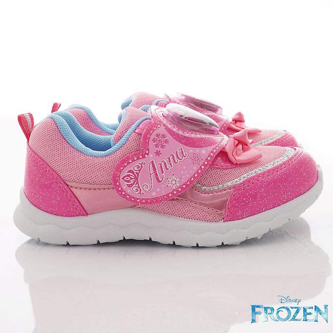 台灣製冰雪奇緣電燈鞋(中小童段)-運動鞋-粉
