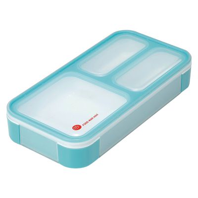 日本 CB JAPAN - 巴黎系列迷你纖細餐盒400ml-天空藍-215g