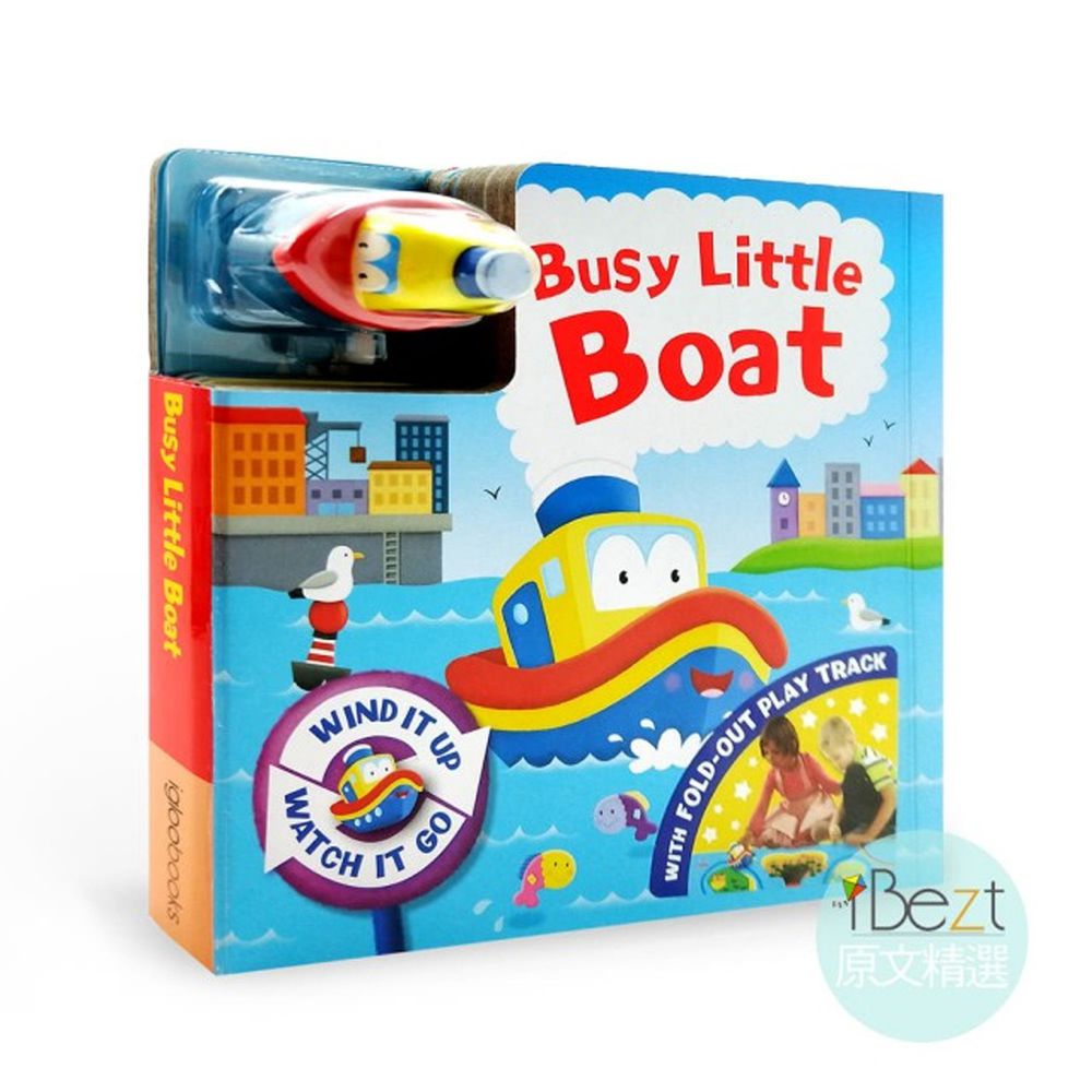 Busy Day Board 軌道車車書-Busy Little Boat