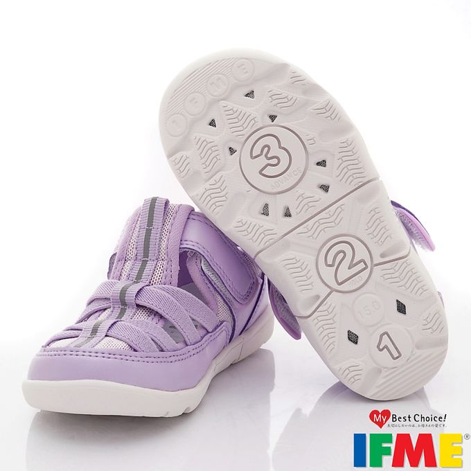 日本IFME - 水涼機能童鞋-IF30-341602紫(中小童段)-水涼鞋-紫