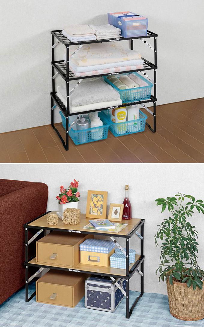 日本CAPTAIN STAG - CS經典款可折疊網桌60x35