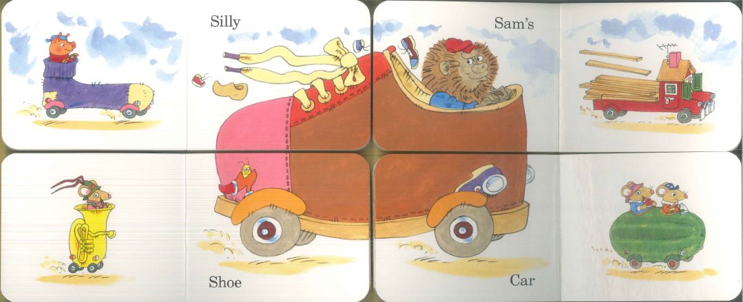 Richard Scarry’s Mixed-Up Cars & Trucks 精裝硬頁書