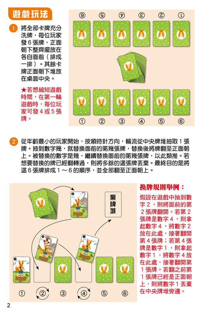 幼福文化 - 數學桌遊超好玩：數字排排隊