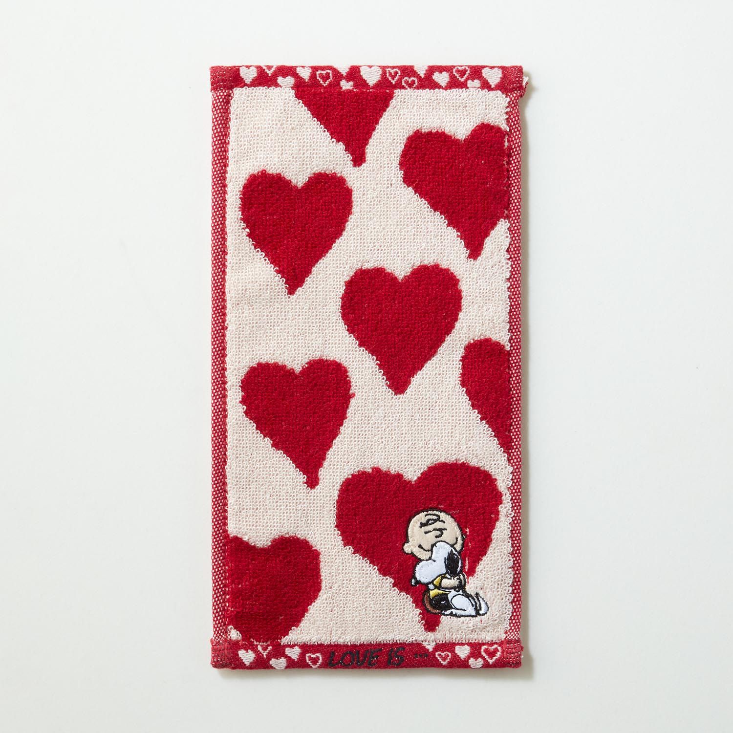 日本千趣會 - 史努比 抗菌除臭加工100%棉手帕-安迪和奧拉夫-藍綠 (約12.5×25cm)