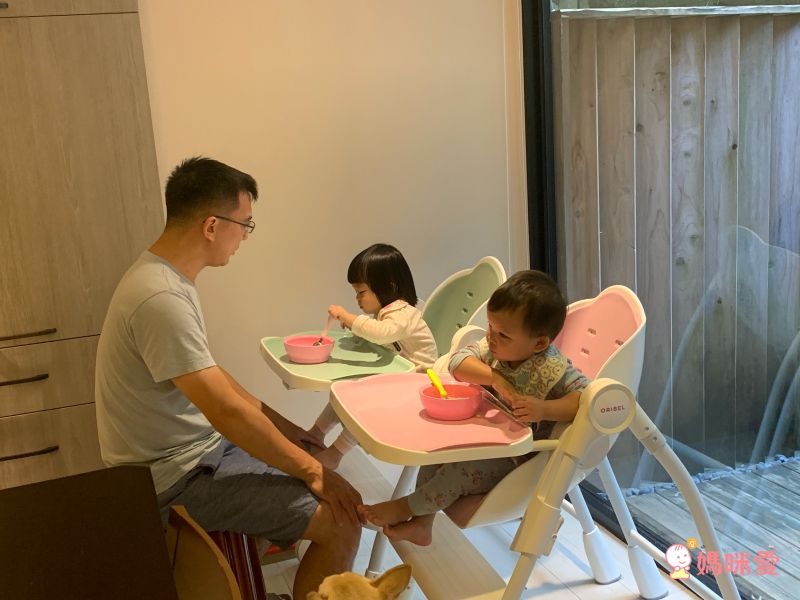 新加坡 Oribel - Cocoon經典款成長型多功能高腳餐椅-草莓糖粉