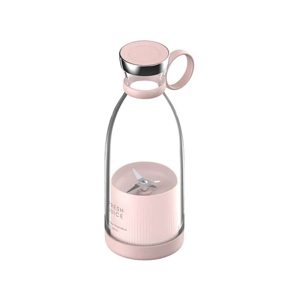 HoLi - 磁吸隨行鮮果杯-粉色-380ml