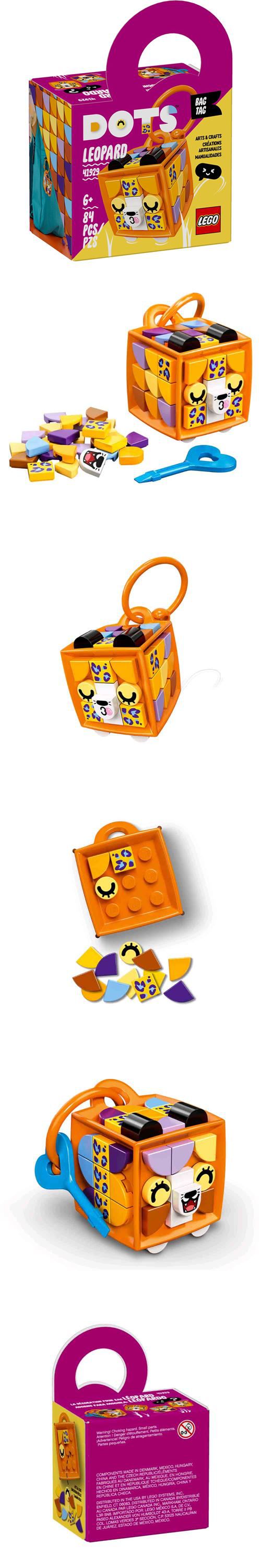 樂高 LEGO - 樂高積木 LEGO《 LT41929 》DOTS 系列 豆豆手環 - 行李吊牌-豹-84pcs