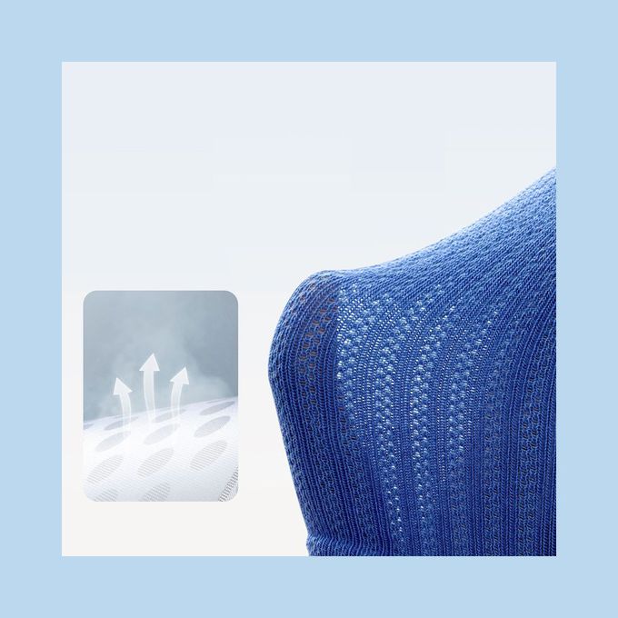 深海海盜鯊魚網眼短筒棉襪